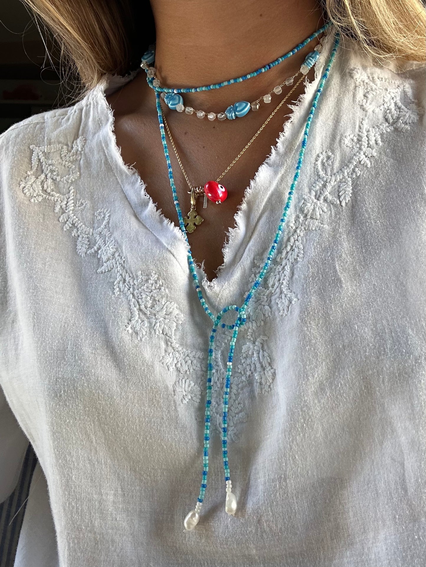 Collanina wrap necklace