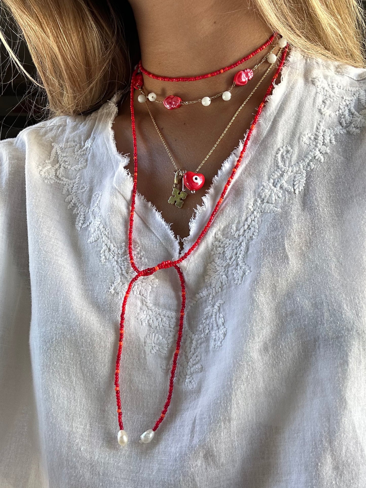 Collanina wrap necklace